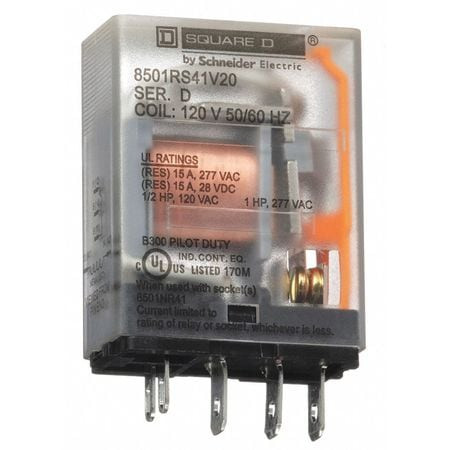 SQUARE D 8501RS41V20 RELAYS