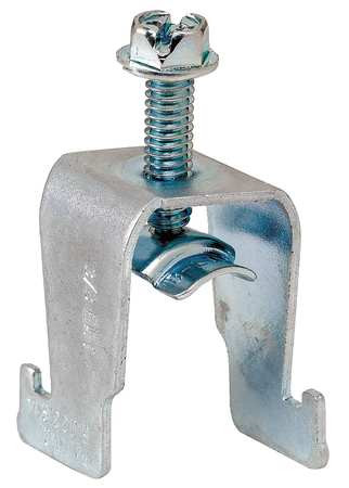 B-LINE BY EATON B1506S CONDUIT CLAMP 3/8 IN EMT SILVER