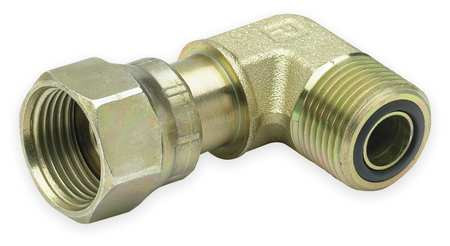 PARKER 6 C6LO-S SWVL NUT ELBOW ZINC STL ORFS 3/8IN