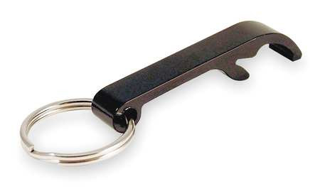 LUCKY LINE PRODUCTS 87710 BOTTLE OPENER SPLIT KEY RING BLACK PK10