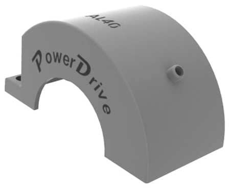POWER DRIVE AL50 CHAIN COUPLING COVER O D 4-3/4 IN