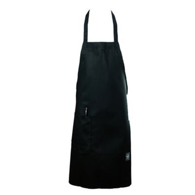 CHEF REVIVAL 601BAC-BK CHEF REVIVAL 601BAC-BK BLACK BIB APRON W