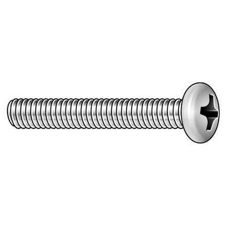 GRAINGER GLOBAL SOURCING 6GU82 MACH SCREW PAN M4X0.70X40 L PK25
