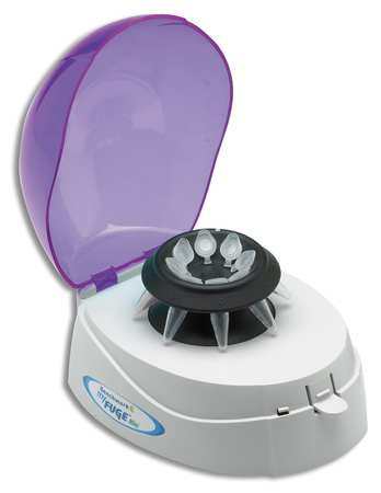 BENCHMARK SCIENTIFIC C1008-P MYFUGE MINI CENTRIFUGE, PURPLE LID 100-2