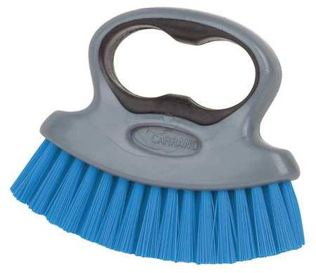 CARRAND 92047 SCRUB BRUSH 6-1/2 L BLUE