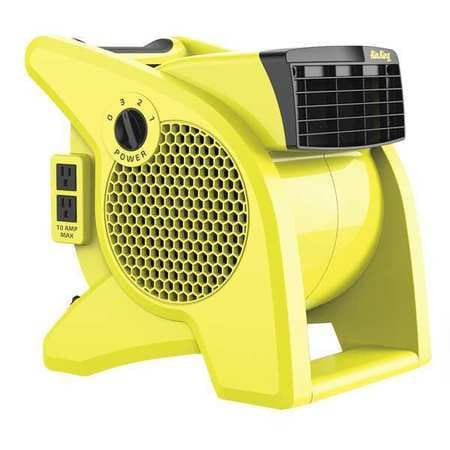 AIR KING AMERICA 9566 PORTABLE BLOWER FAN 120V 350 CFM YELLOW