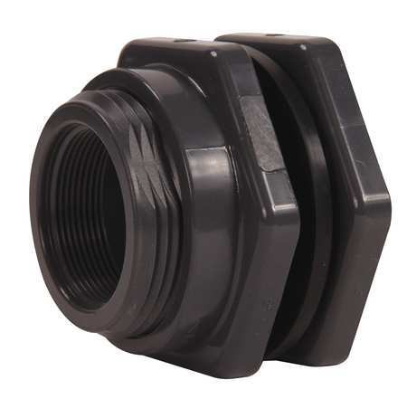 HAYWARD BFAS1020CFS 2" PVC PLASTIC PIPE BULKHEAD TANK ADAPTE