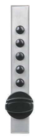 SIMPLEX 9622C2226D41 MECHANICAL LOCK SATIN CHROME 5 BUTTON