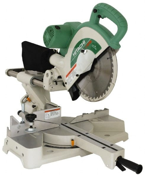 HITACHI POWER TOOLS C10FSBP4 SLIDING DUAL COMPOND MITER SAW