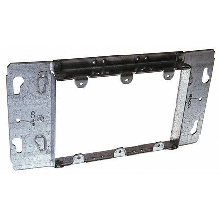 RACO 822 ELECTRICAL BOX COVER 3-GANG BLANK