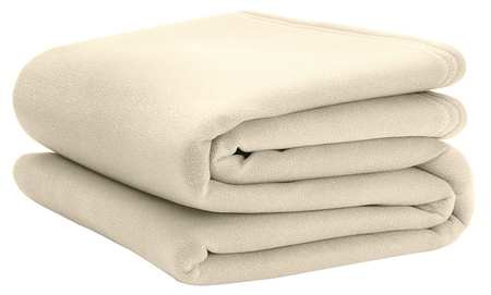 MARTEX C101173 D9499 FLEECE BLANKET QUEEN 90X90 IN. IVO