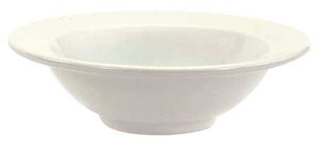 CRESTWARE AL35 RIMMED BOWL BRIGHT WHITE 16 OZ. PK36