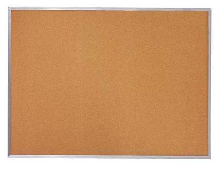 QUARTET 85360 BULLETIN BOARD CORK ALUMINUM FRAME