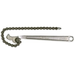 APEX TOOL GROUP CW12H WRENCH CHAIN 12IN NICKEL CHRME