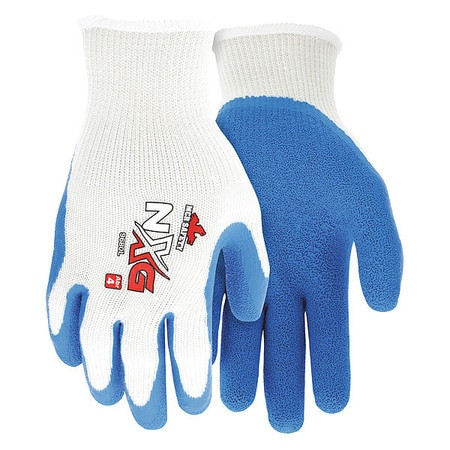 MEMPHIS GLOVE 9680M COATED GLOVES M BLUE/WHITE PR