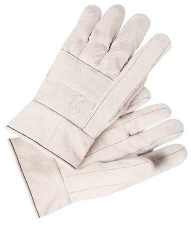 MCR SAFETY 9124K HEAT RESISTANCE GLOVES, LARGE, COTTON, N