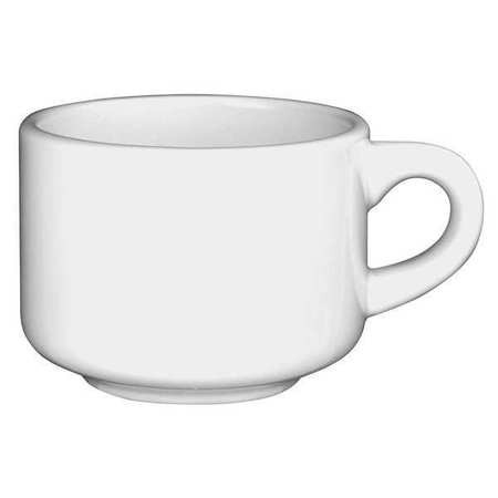 ITI DO-23 CUP STACKABLE 7-1/2 OZ EUROPEAN WHT PK36