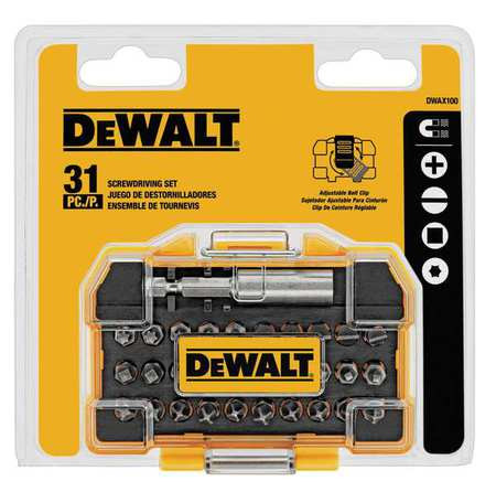 DEWALT TOOLS DWAX100IR 31 PC IR EXTRA SMALL TOUGH CASE