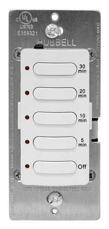 HUBBELL DT5030W TIMER ELECTRONIC 120/277V WHITE