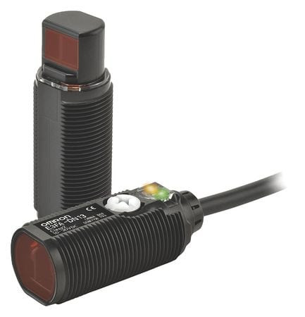 OMRON E3FA-LP112M PHOTOELECTRIC SENSOR CYLINDRICAL DIFFUSE
