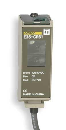 OMRON E3S-CD12 PHOTOELECTRIC SENSOR RECTANGULAR DIFFUSE