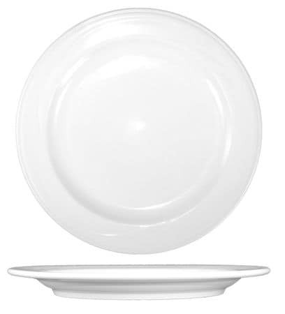 ITI AM-6 PLATE 6-1/4 DIA BRIGHT WHITE PK36