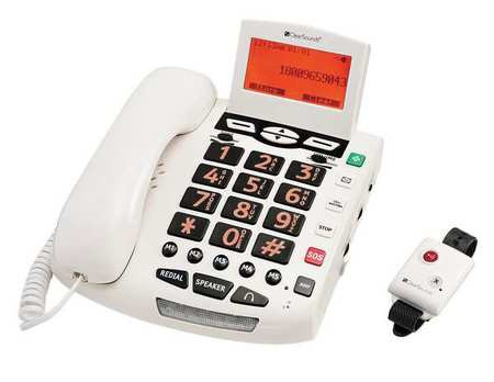 CLEARSOUNDS CSC600ER TELEPHONE CORDED WHITE