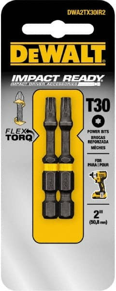 DEWALT TOOLS DWA2TX30IR2 2IN TORX T30 IMPACT READY