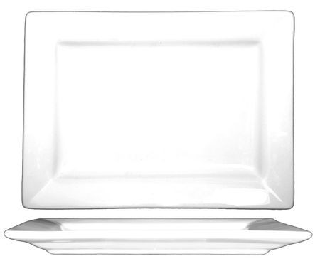 ITI EL-22 PLATTER 8X5-7/8 BRIGHT WHITE PK36