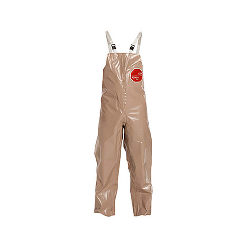 DUPONT C3360TTNXL000600 BIB OVERALL TAN ELASTIC XL PK6