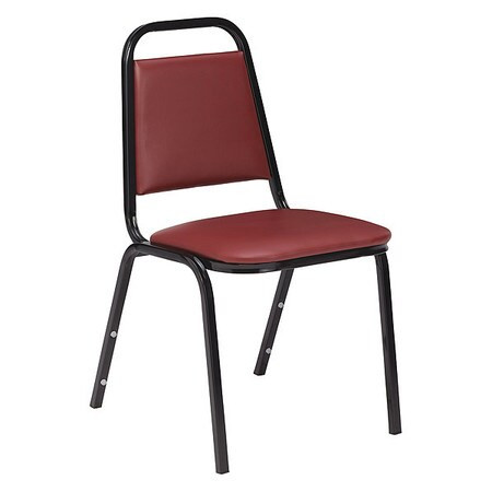 NATIONAL  PUBLIC SEATING CORP. 9108-B NPS 9100 SERIES VINYL UPHOLSTERED STACK 