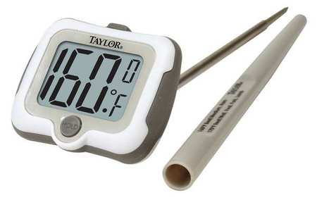 TAYLOR BRANDS 9836 LCD DIGITAL FOOD SERVICE THERMOMETER WIT