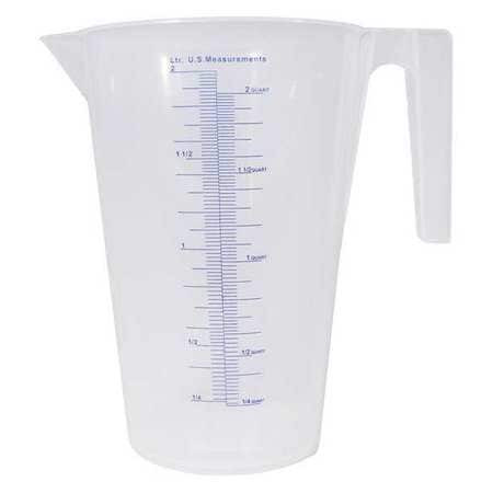 FUNNEL KING 94140 MEASURING CONTAINER FIXED SPOUT 2 QUART