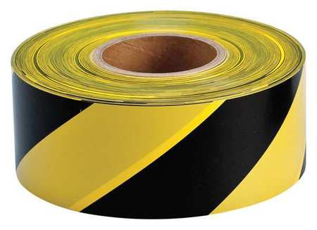 BRADY SPC ABSORBENTS 91454 BARRICADE TAPE,POLYETHYLENE,1000 FT.