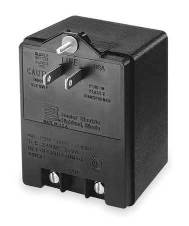 SLOAN ETF-233 PLUG-IN TRANSFORMER 120V IN/24V OUT 35VA