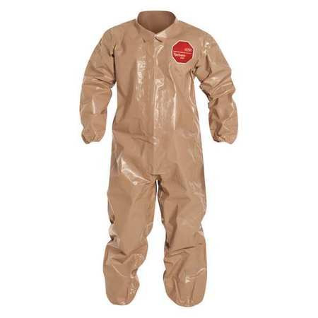 DUPONT C3125TTN3X000600 COLLARED DISPOSABLE COVERALLS 3XL PK6