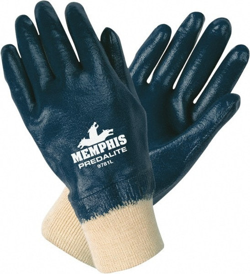 MCR SAFETY 9781XL GLOVES, PREDALITE, X-LARGE, NITRILE, WHI