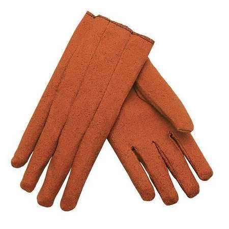 MCR SAFETY 9800M GLOVES, MEDIUM, VINYL IMPREGNATED, RUSSE