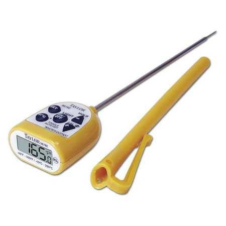 TAYLOR BRANDS 9878E 6" LCD DIGITAL FOOD SERVICE THERMOMETER 