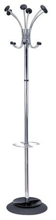 ALBA ABAPMCLAS COAT TREE CHROME 6 HOOK