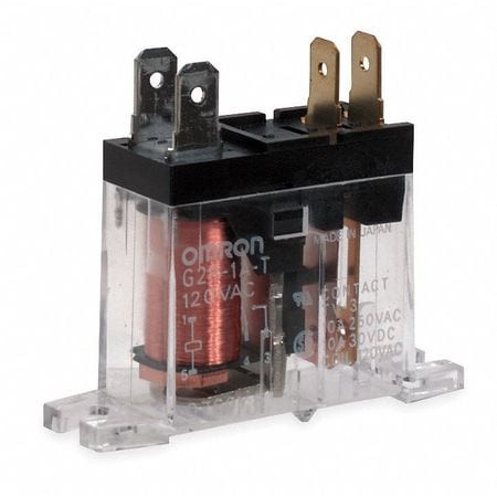 OMRON G2R-1A-T-AC240 FLANGE RELAY,240VAC,4 PINS,10A @ 240V AC