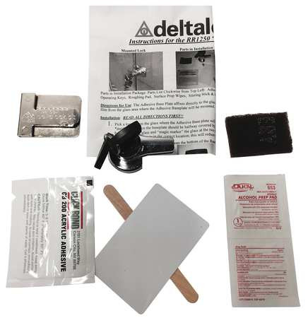 DELTA LOCK G RR1250ADHEPCSM1 DISC TUMBLER RATCHET LOCK 6200 7/8 IN.