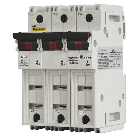 COOPER BUSSMANN CCP-3-60CF 3 PHASE, 600VAC, 3 POLE, OPEN FUSED CAM 
