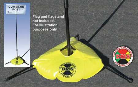 MABIS DMS 05742 FLAG STAND WATER WEIGHT BAG