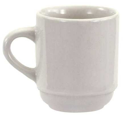 CRESTWARE AL10 CUP,3.5 FL OZ,WHITE,PK36