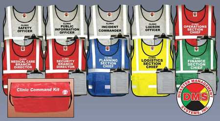 MABIS DMS 05466 SMALL CLINIC COMMAND KIT 10 VESTS