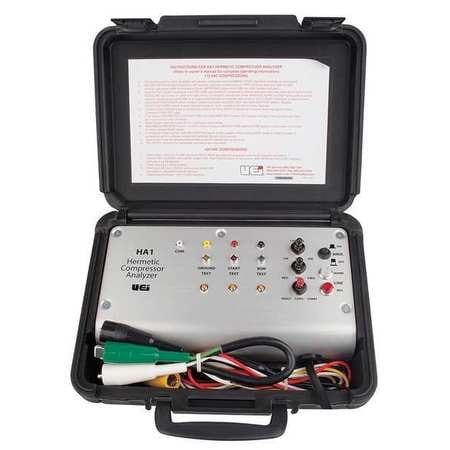 UEI TEST INSTRUMENTS HA1 HERMETIC COMPRESSOR ANALYZER, ANALOG
