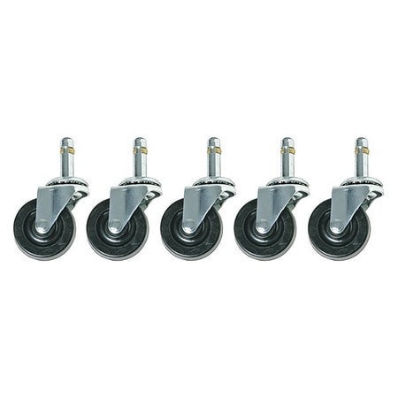 BEVCO CAR5S RUBBER WHEEL CASTERS PK5 PK5