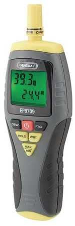 GENERAL EP8709 TEMPERATURE HUMIDITY METER