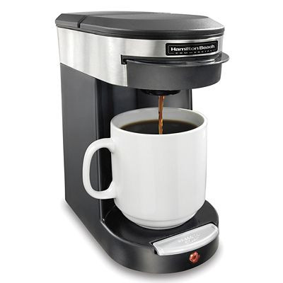 HAMILTON BEACH HDC200S THIS 1-CUP COFFEE MAKER FROM HAMILTON BE